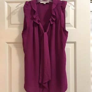 Loft shirt size small with attached tie